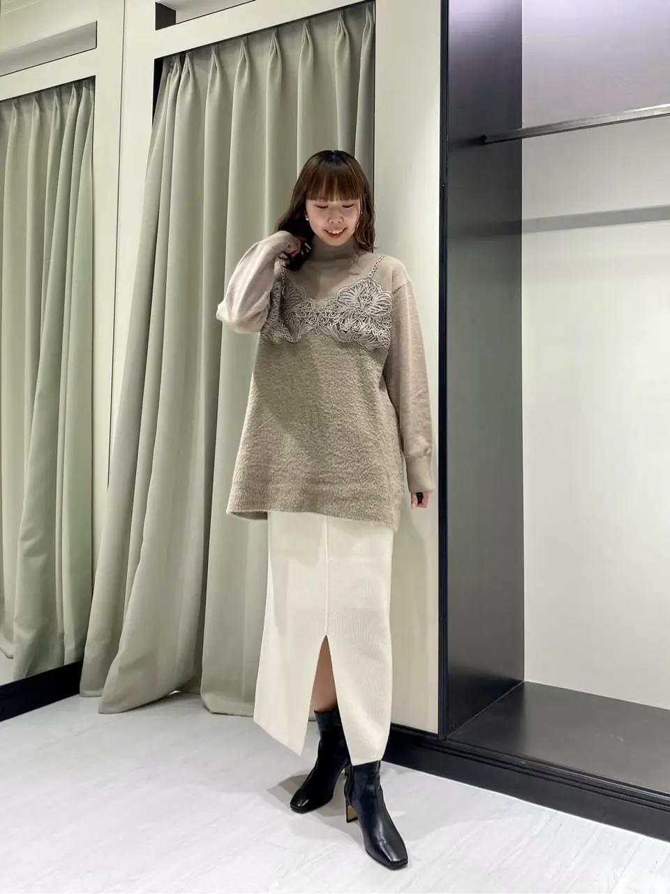 GRACE CONTINENTAL Abe コーディネート画像