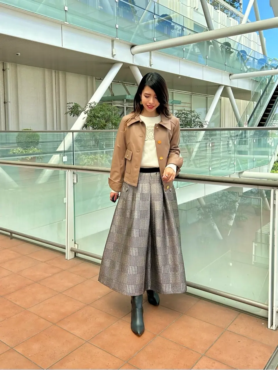 GRACE CONTINENTAL FUKUSHIMA YURIE コーディネート画像