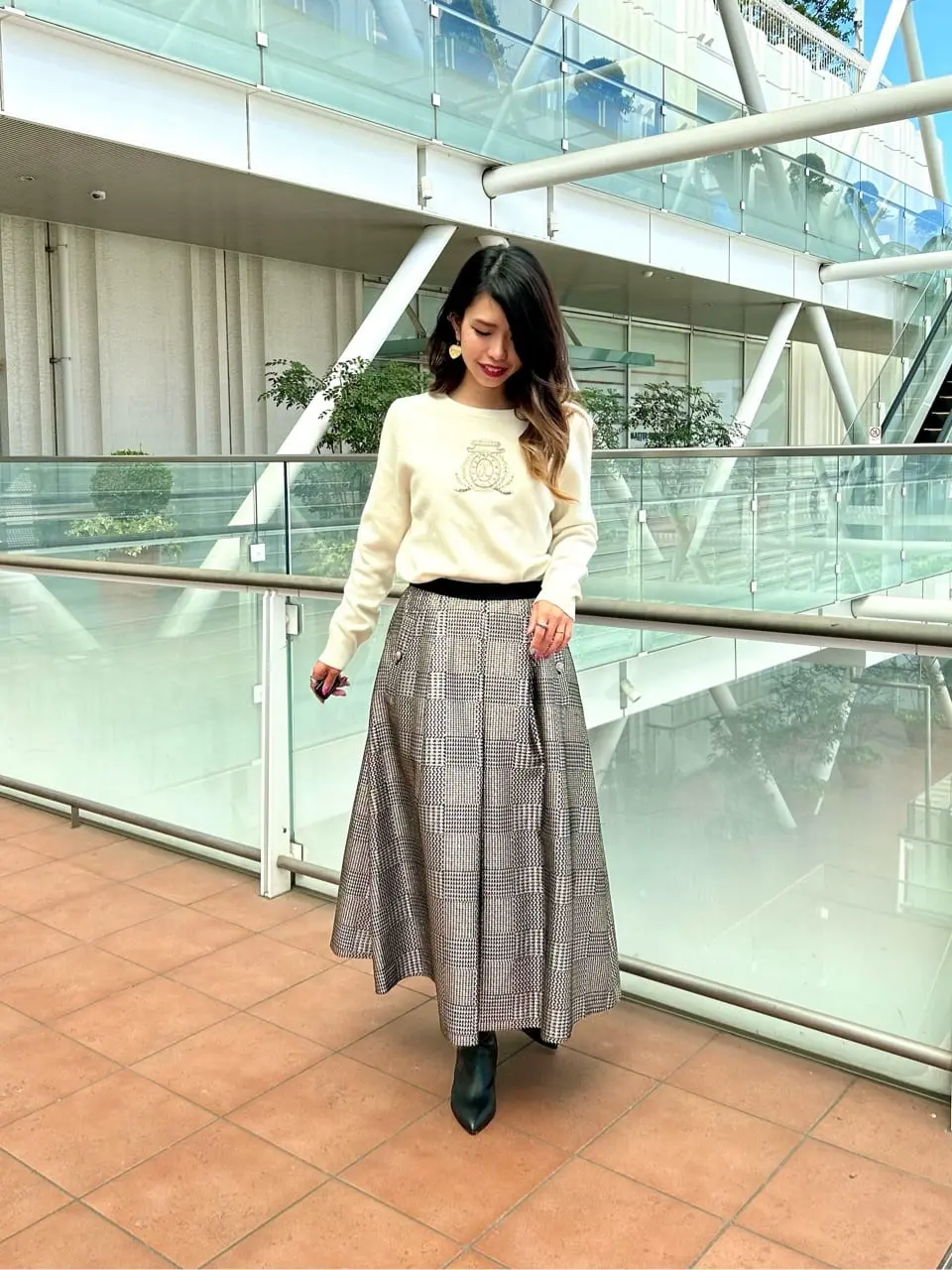 GRACE CONTINENTAL FUKUSHIMA YURIE コーディネート画像