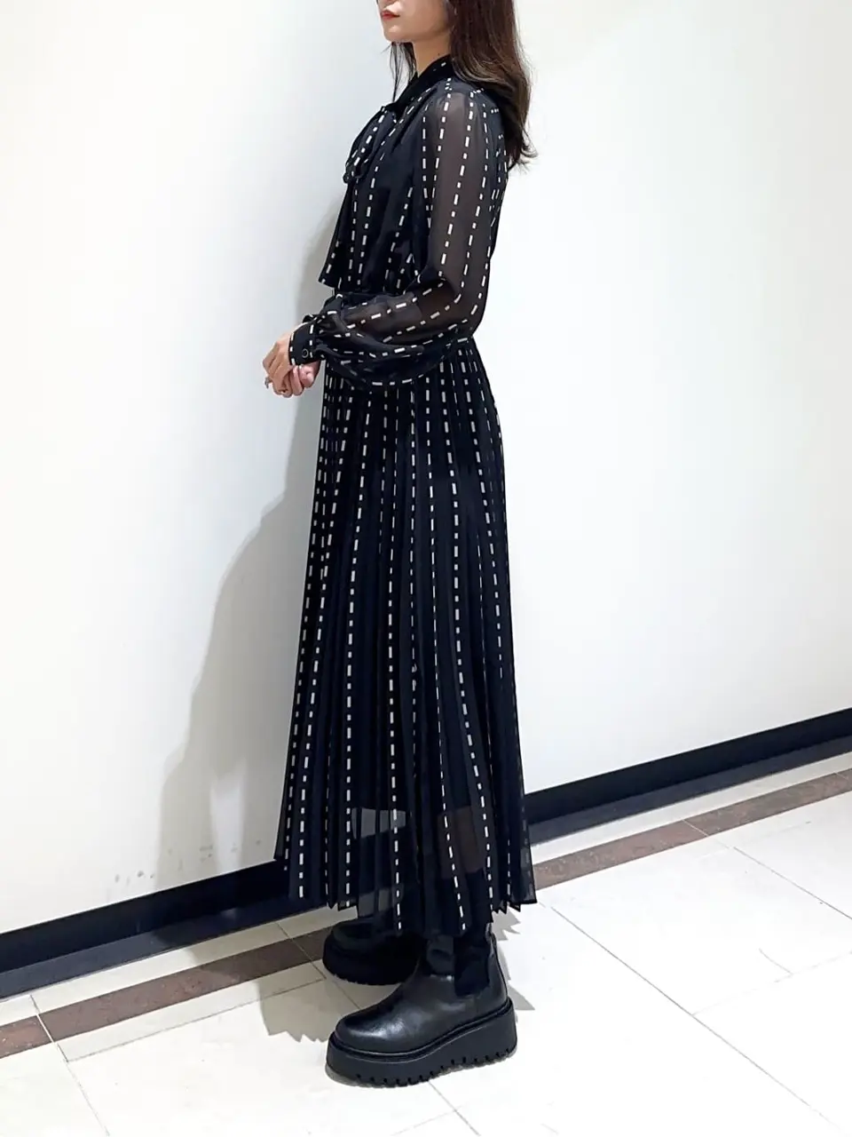 GRACE CONTINENTAL MORITA AI コーディネート画像