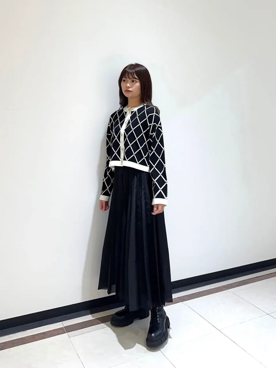 グレースコンチネンタル　オーガンジープリーツスカート　36 オーガンジープリーツスカート / GRACE CONTINENTAL | GRACE