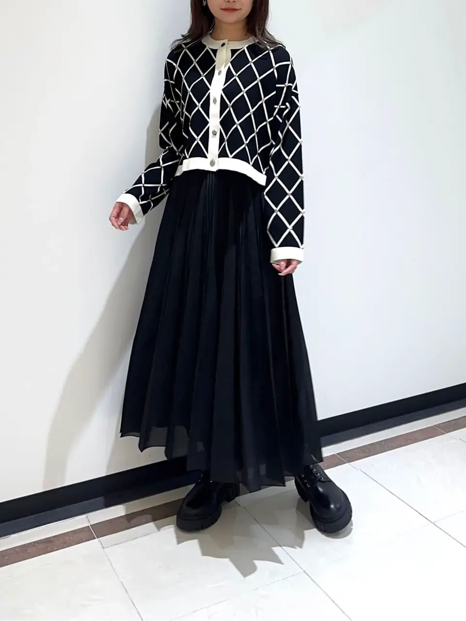 GRACE CONTINENTAL MORITA AI コーディネート画像