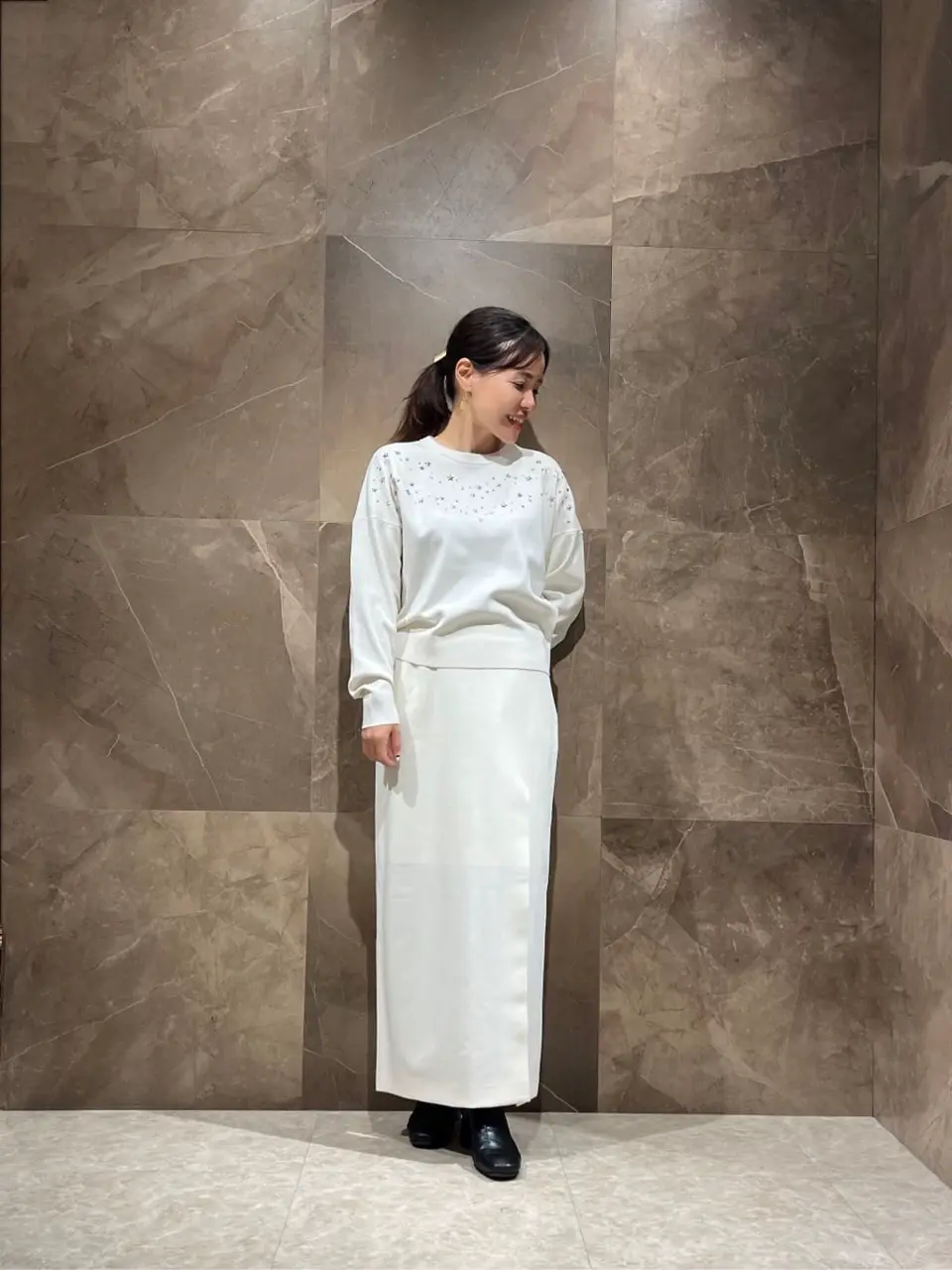 GRACE CONTINENTAL 穐山　香織 コーディネート画像