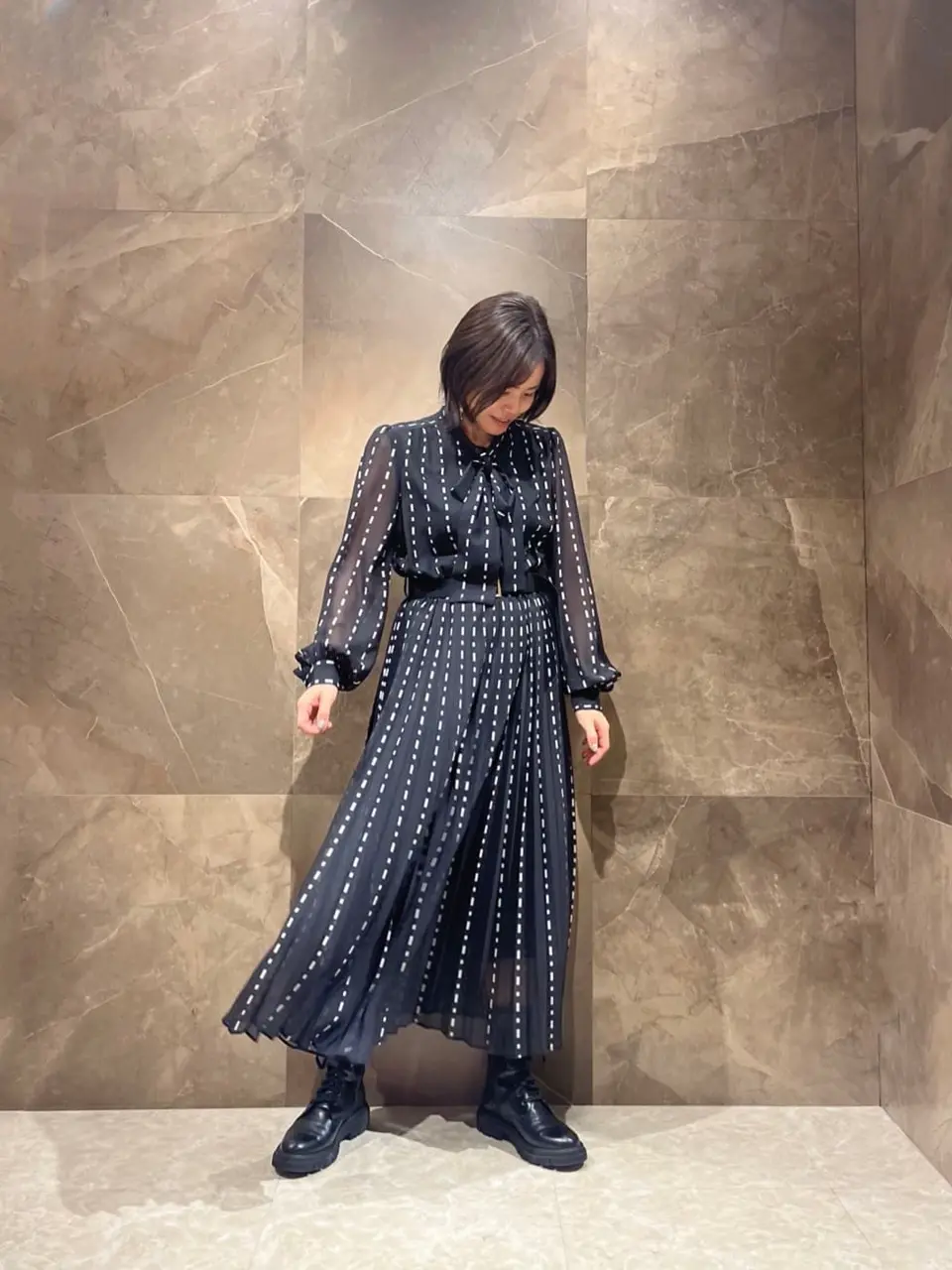 GRACE CONTINENTAL 穐山　香織 コーディネート画像