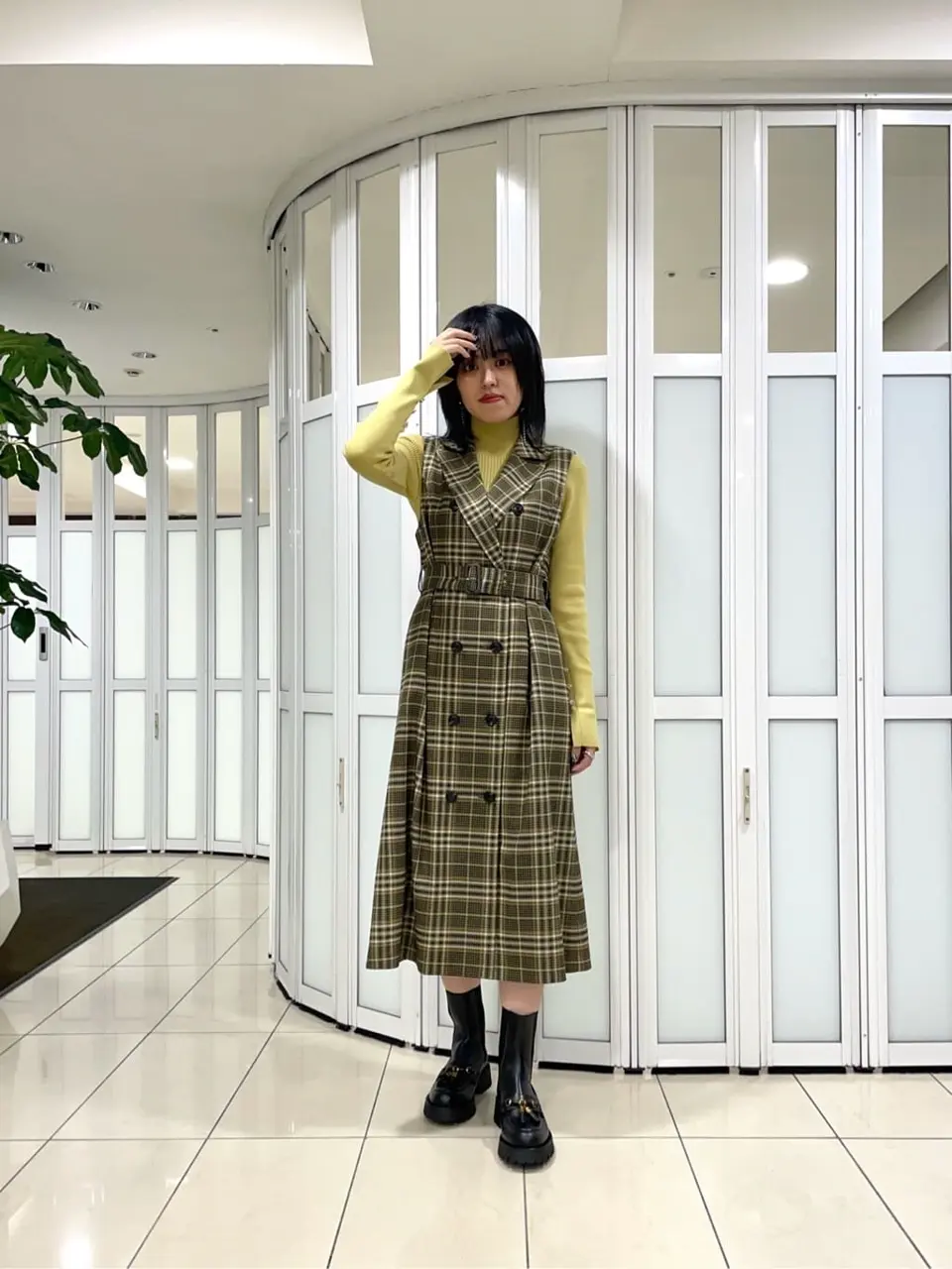 GRACE CONTINENTAL yoshi コーディネート画像