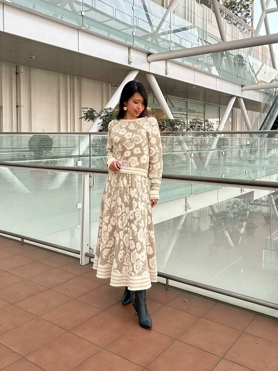 GRACE CONTINENTAL FUKUSHIMA YURIE コーディネート画像