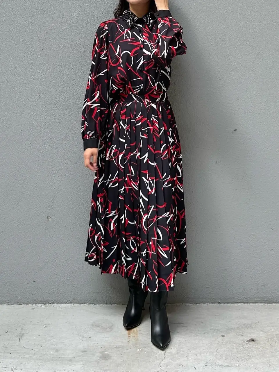 GRACE CONTINENTAL MORITA AI コーディネート画像