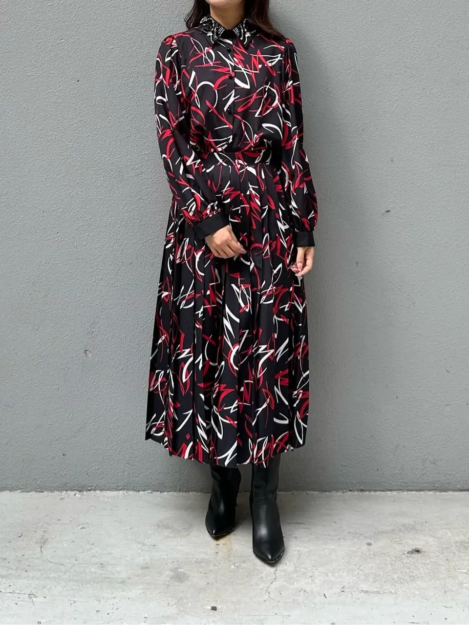 GRACE CONTINENTAL MORITA AI コーディネート画像