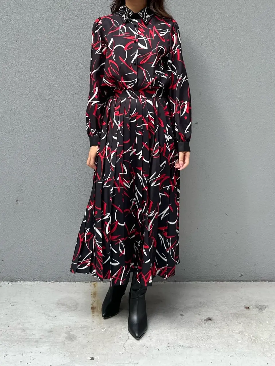 GRACE CONTINENTAL MORITA AI コーディネート画像