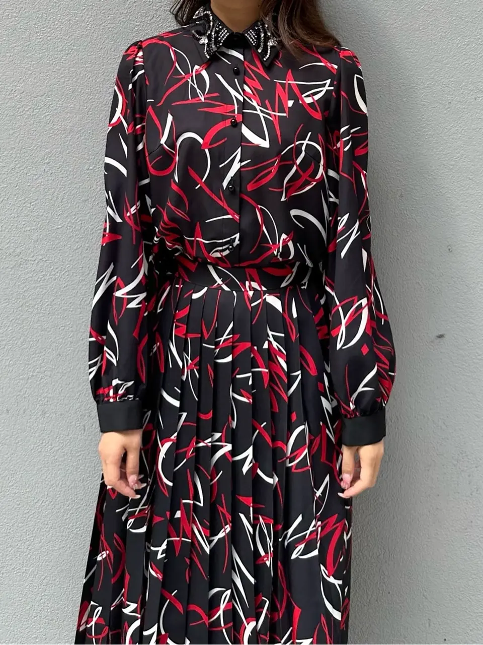 GRACE CONTINENTAL MORITA AI コーディネート画像