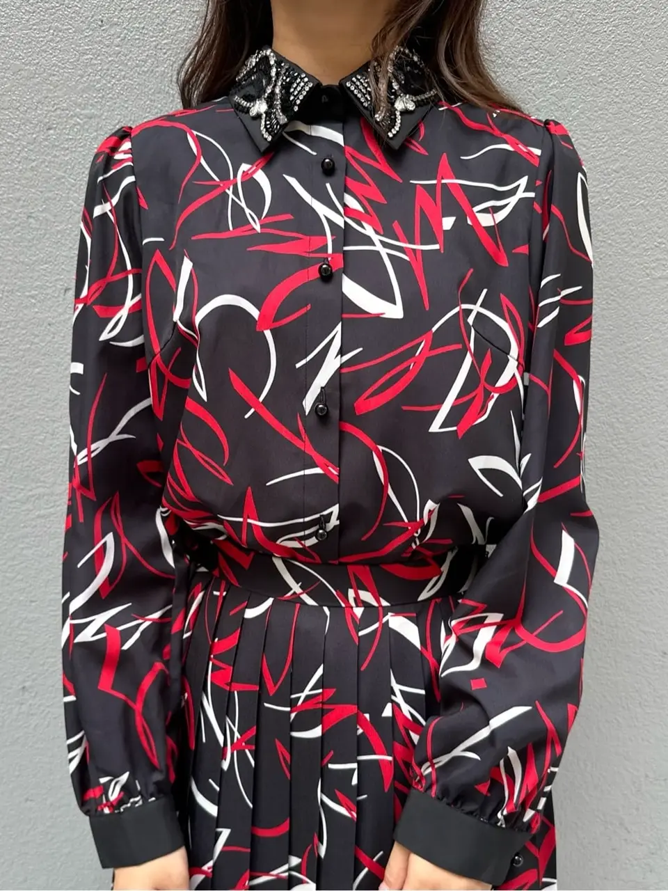 GRACE CONTINENTAL MORITA AI コーディネート画像