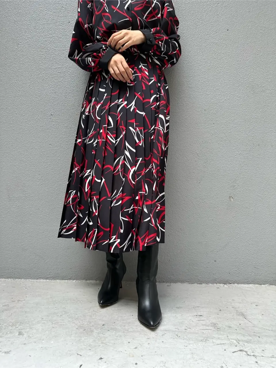 GRACE CONTINENTAL MORITA AI コーディネート画像