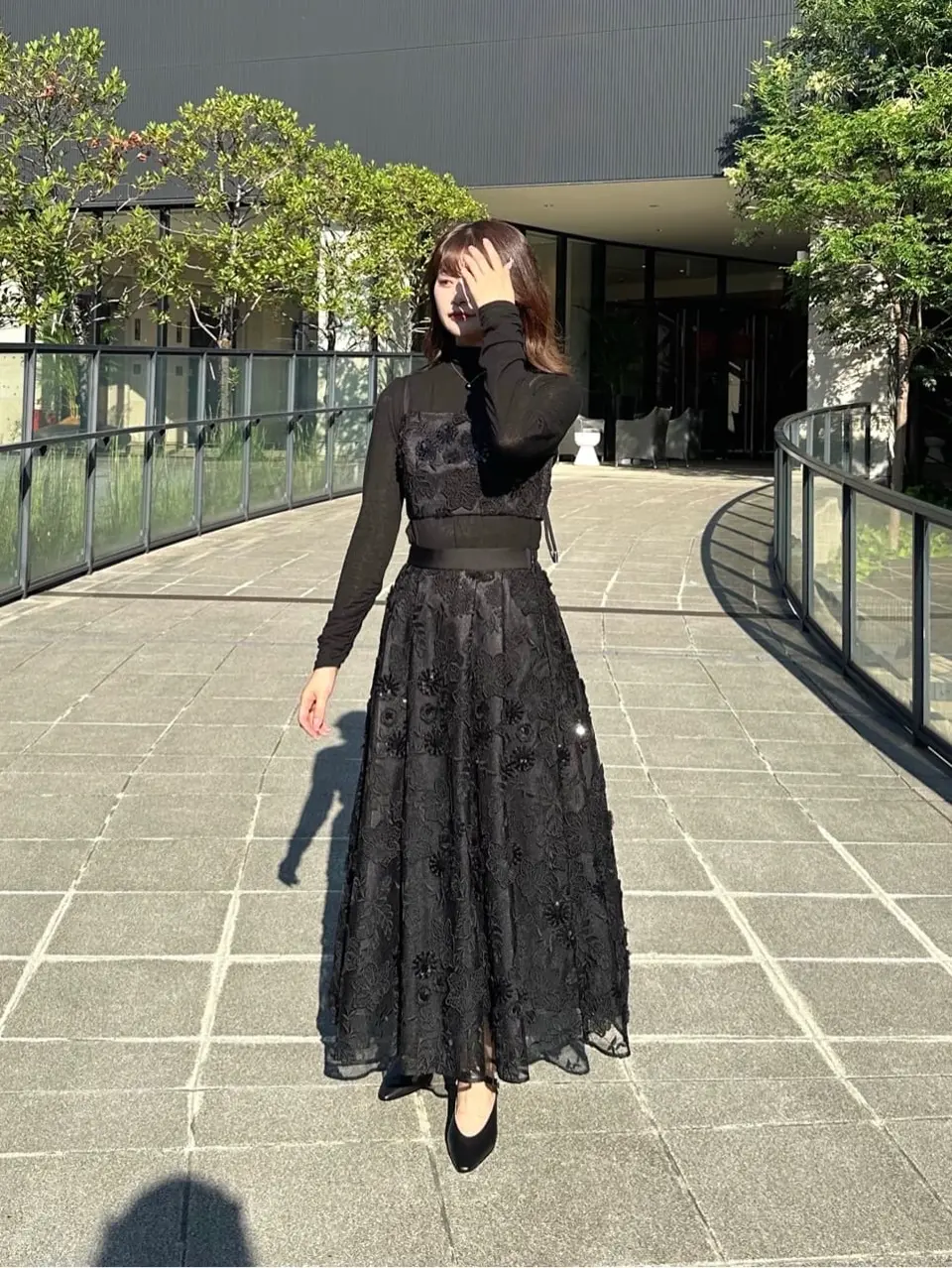 GRACE CONTINENTAL MORITA AI コーディネート画像