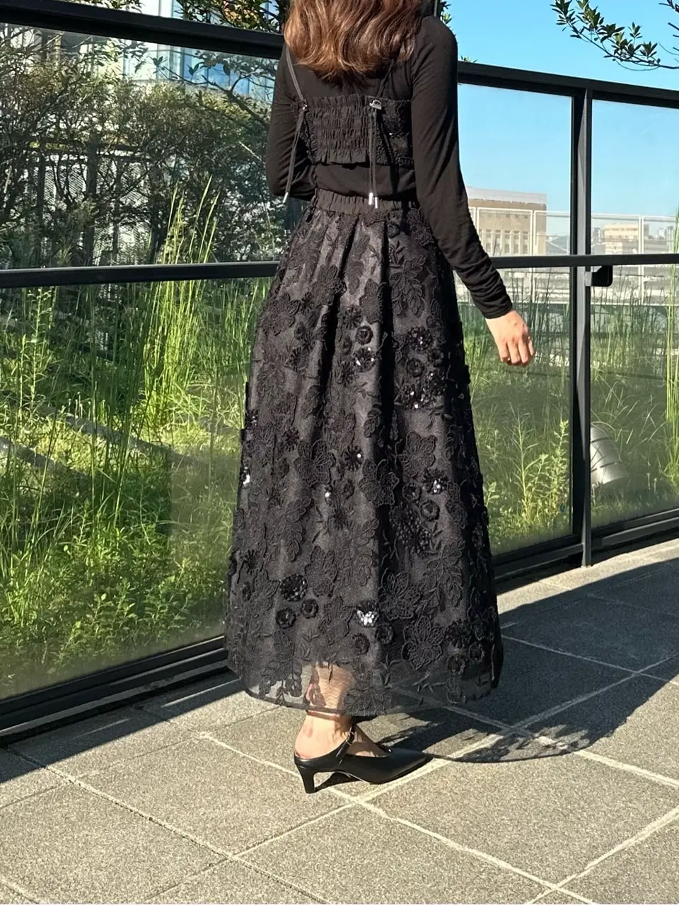 GRACE CONTINENTAL MORITA AI コーディネート画像