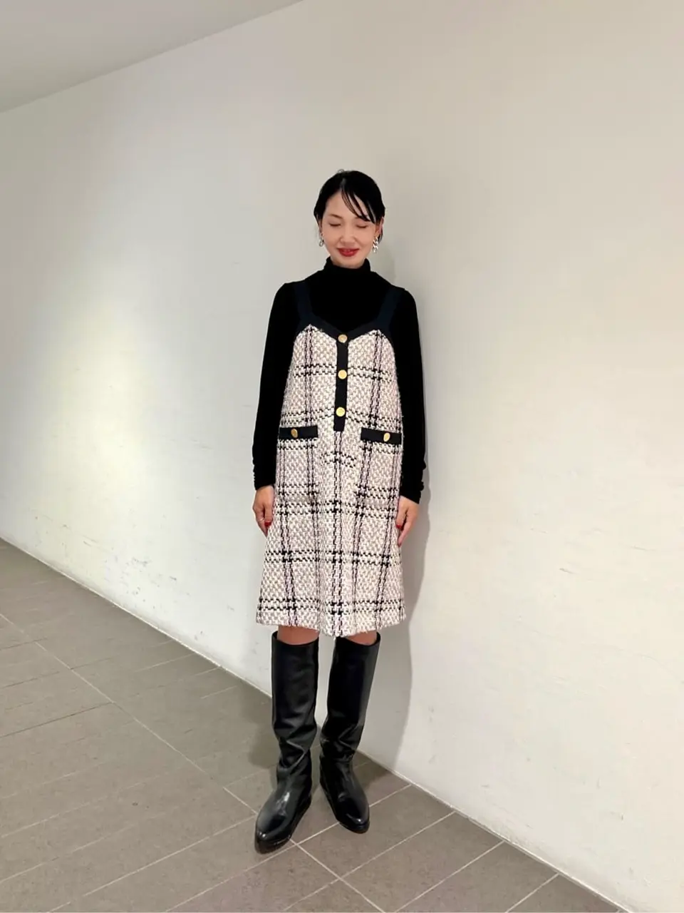 GRACE CONTINENTAL 尾田亜沙美 コーディネート画像