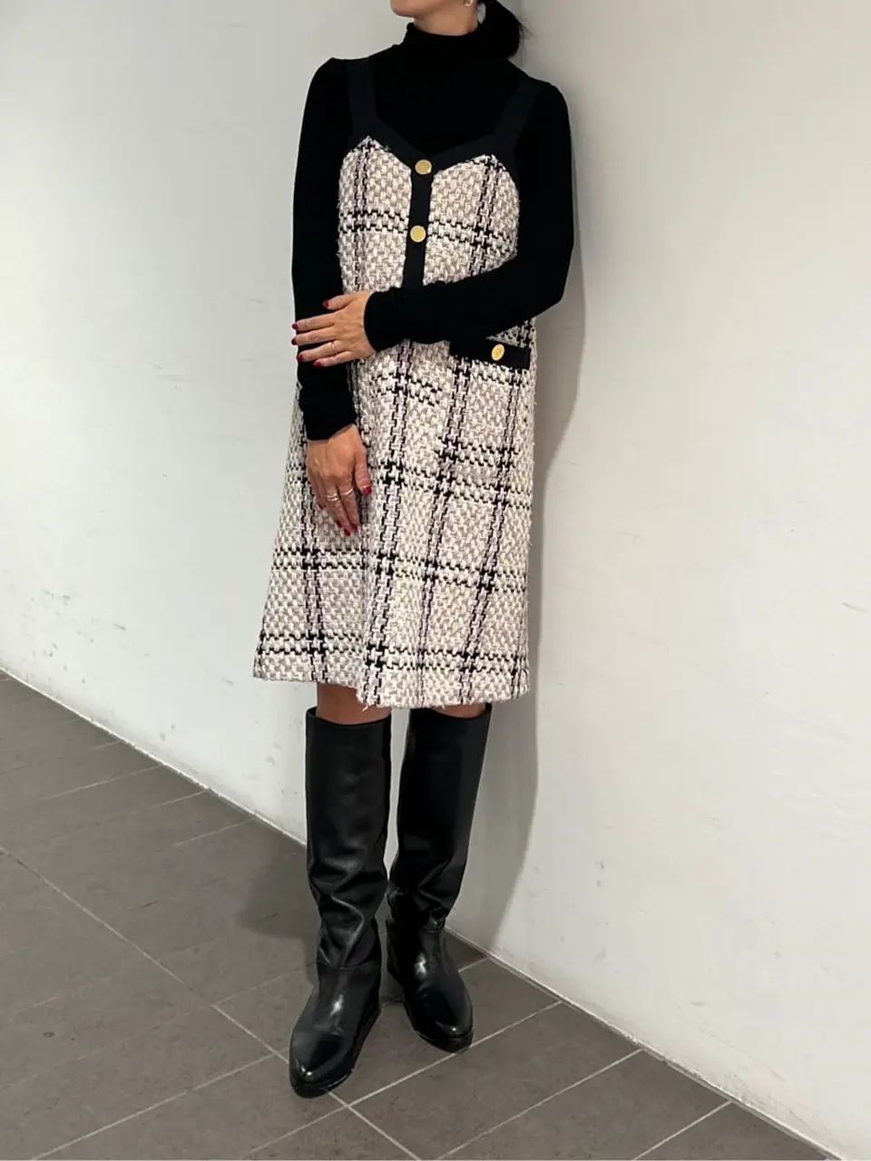 GRACE CONTINENTAL 尾田亜沙美 コーディネート画像