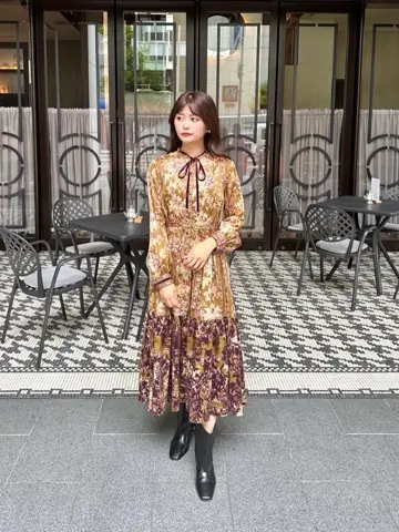 GRACE CONTINENTAL MORITA AI コーディネート画像