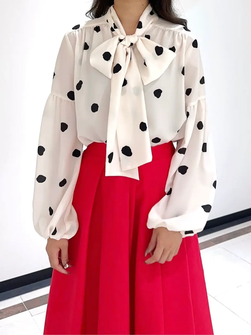 GRACE CONTINENTAL MORITA AI コーディネート画像