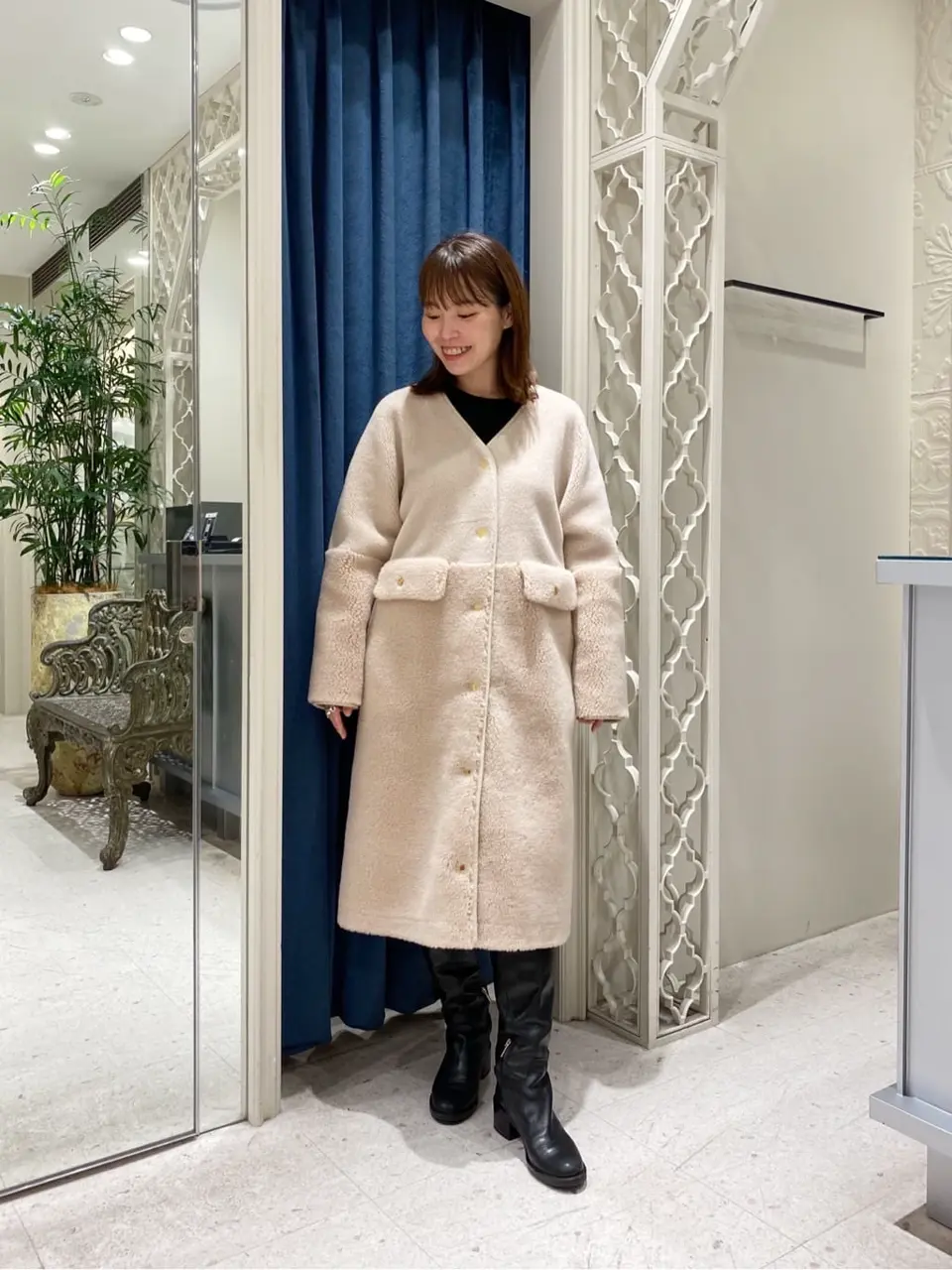 GRACE CONTINENTAL 古川温子 コーディネート画像