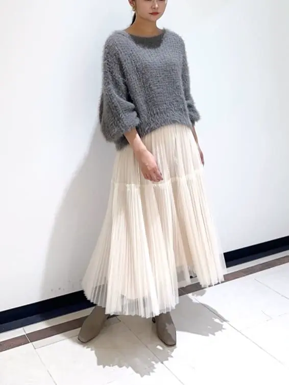 GRACE CONTINENTAL MORITA AI コーディネート画像