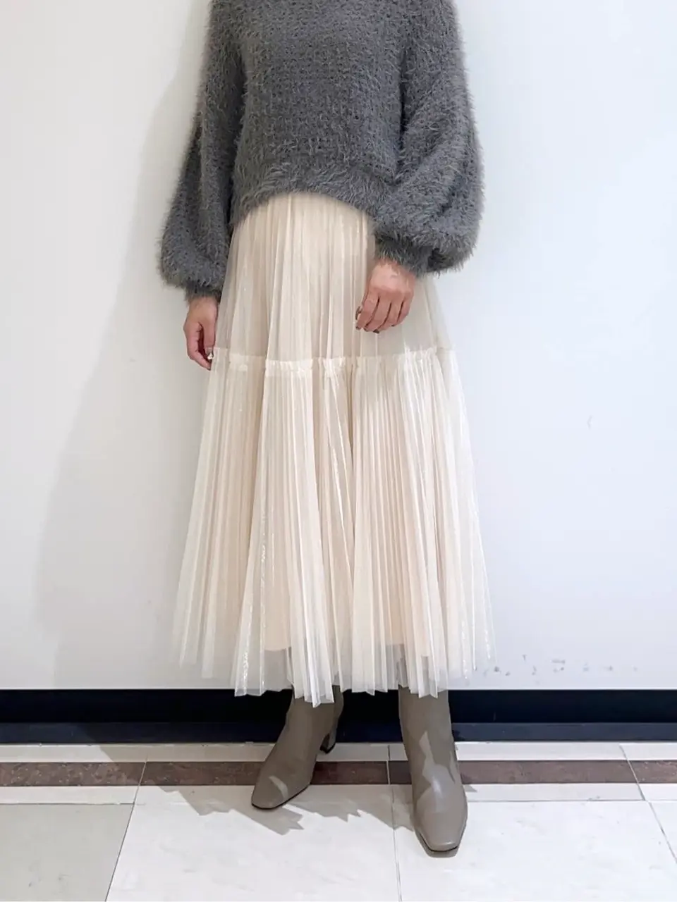 GRACE CONTINENTAL MORITA AI コーディネート画像