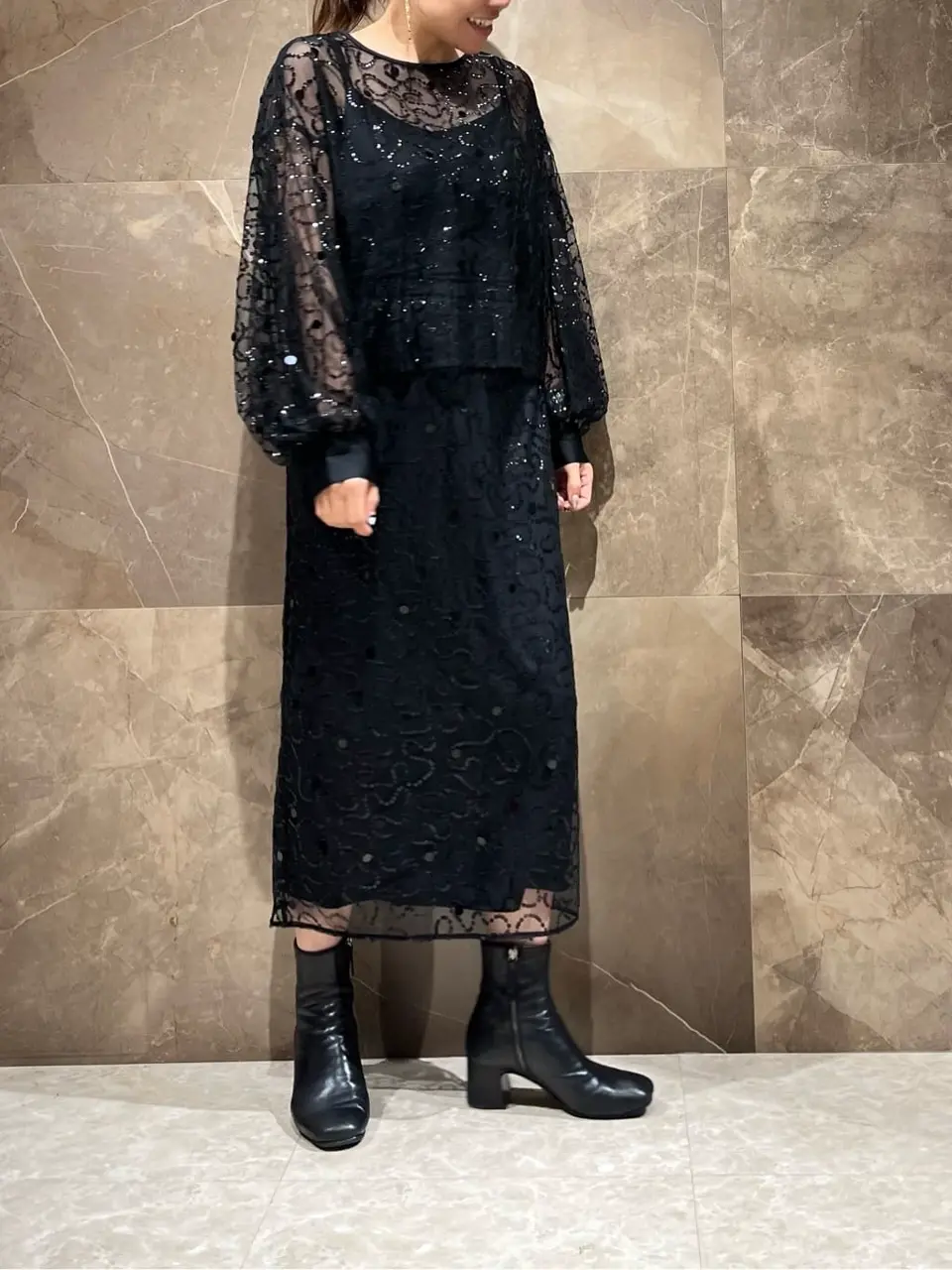 GRACE CONTINENTAL 穐山　香織 コーディネート画像