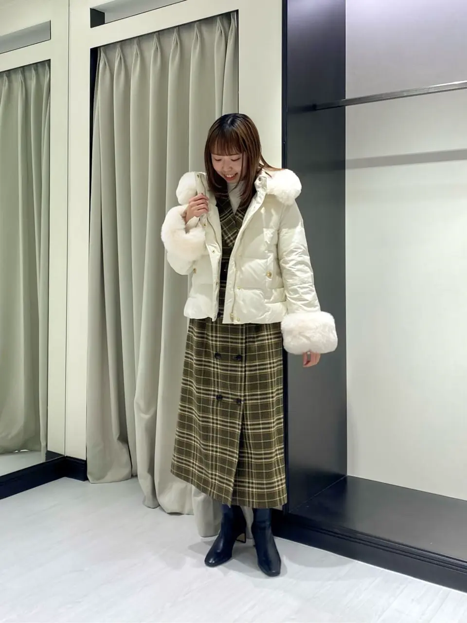 GRACE CONTINENTAL Abe コーディネート画像