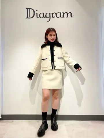 GRACE CONTINENTAL Yuuki NOZAWA コーディネート画像