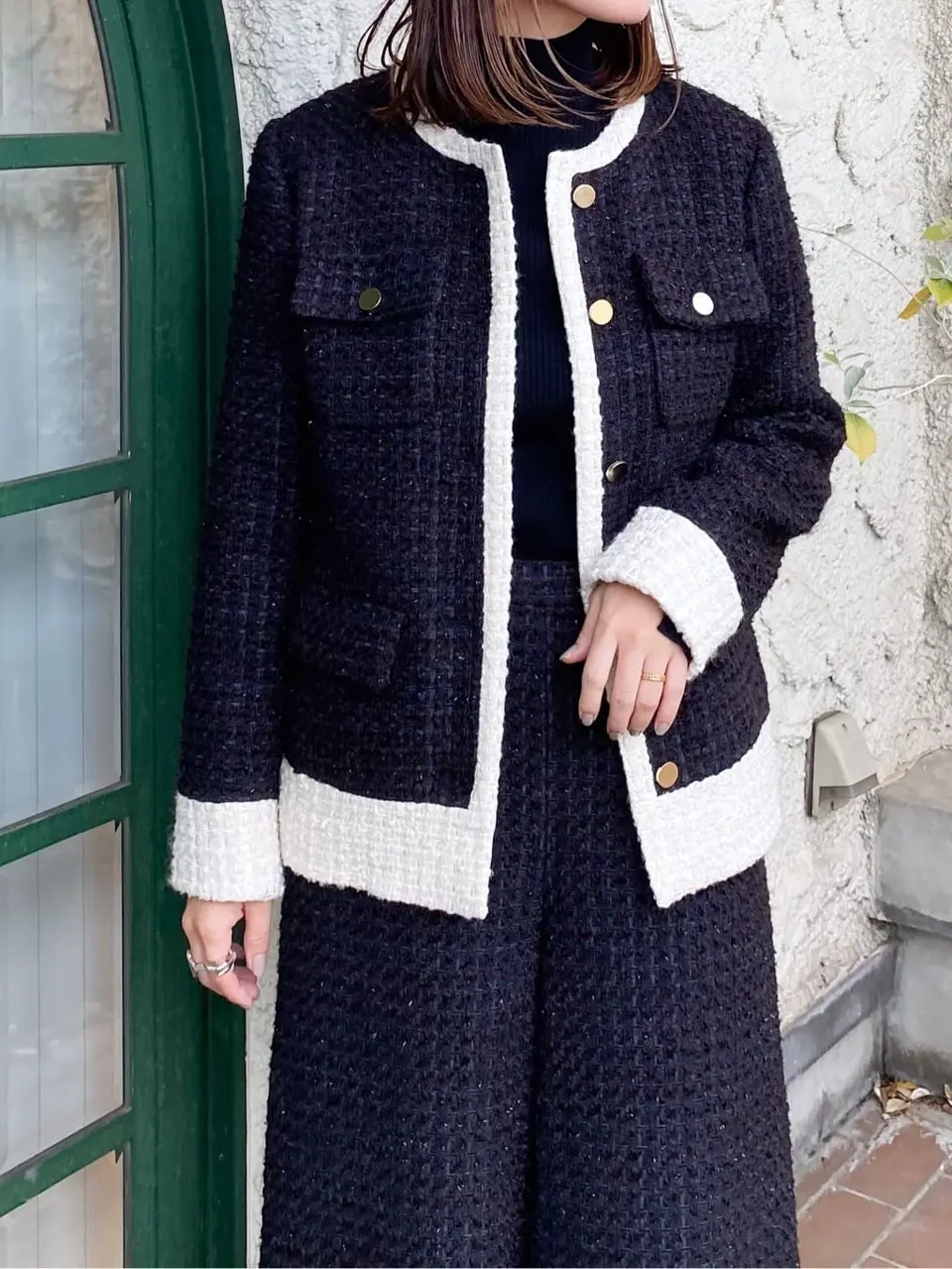 GRACE CONTINENTAL 古川温子 コーディネート画像