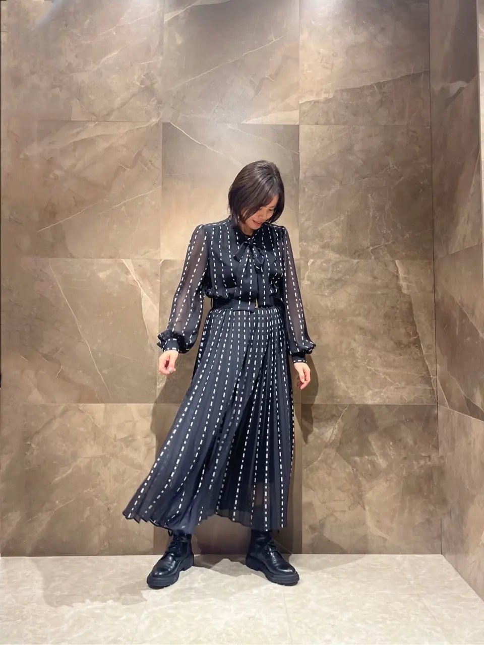 GRACE CONTINENTAL 穐山　香織 コーディネート画像