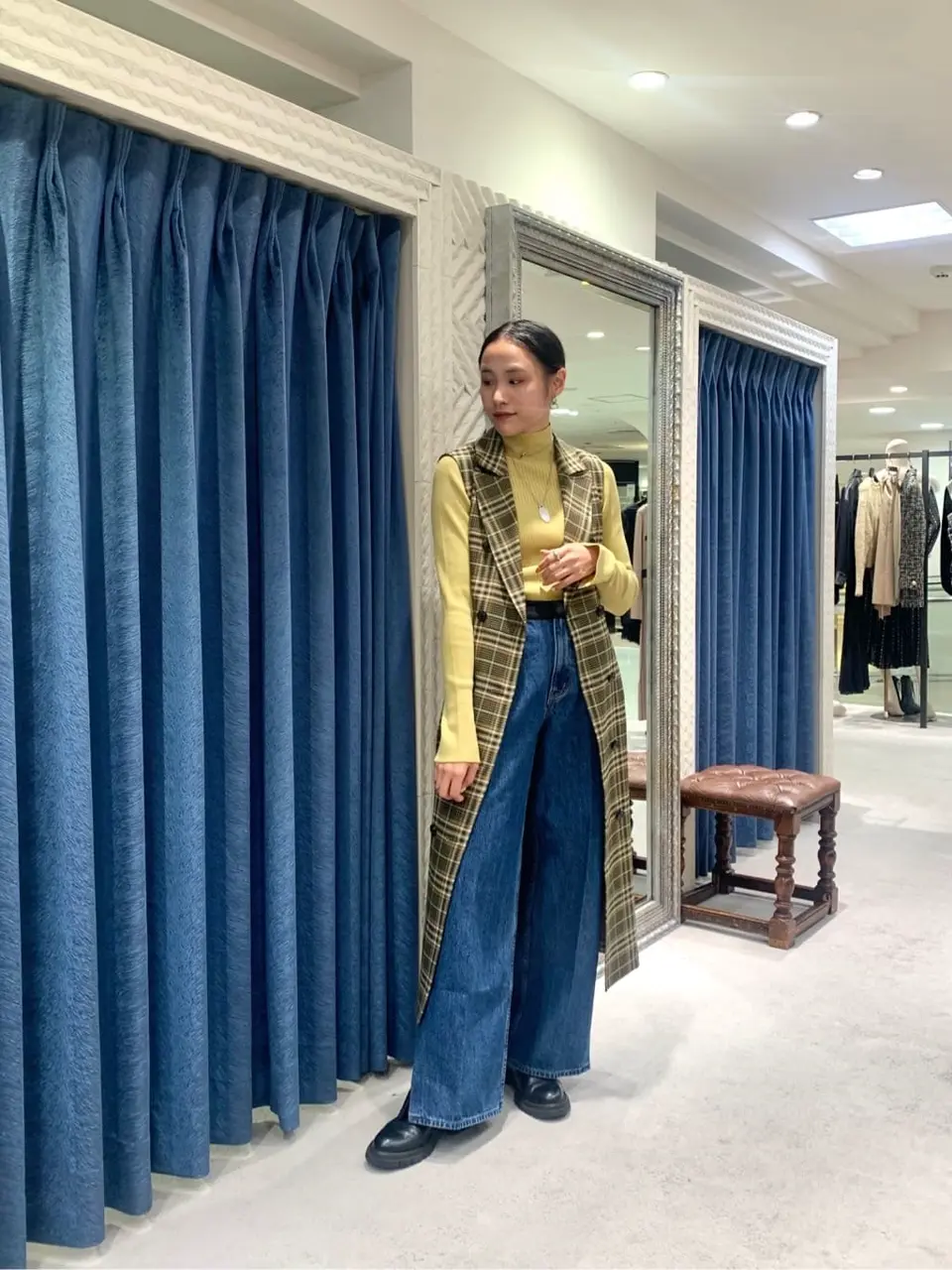 GRACE CONTINENTAL haruka iwasaki コーディネート画像