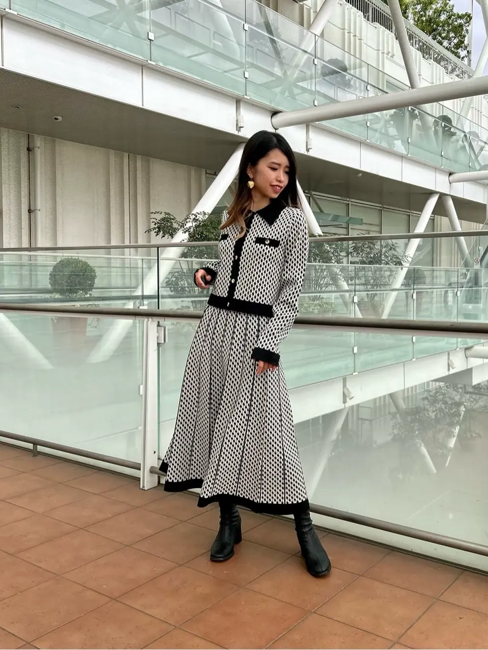 GRACE CONTINENTAL FUKUSHIMA YURIE コーディネート画像