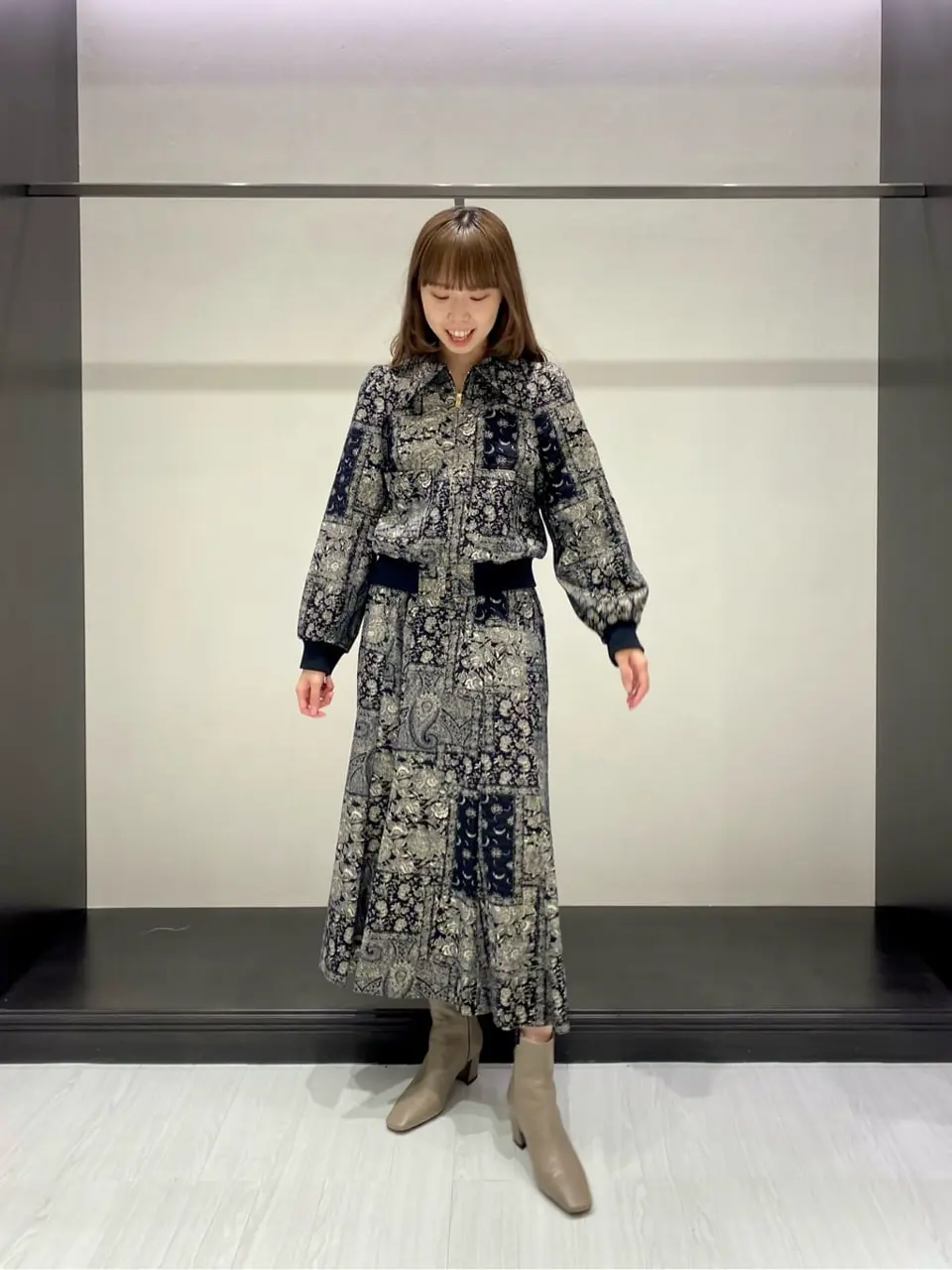 GRACE CONTINENTAL Abe コーディネート画像