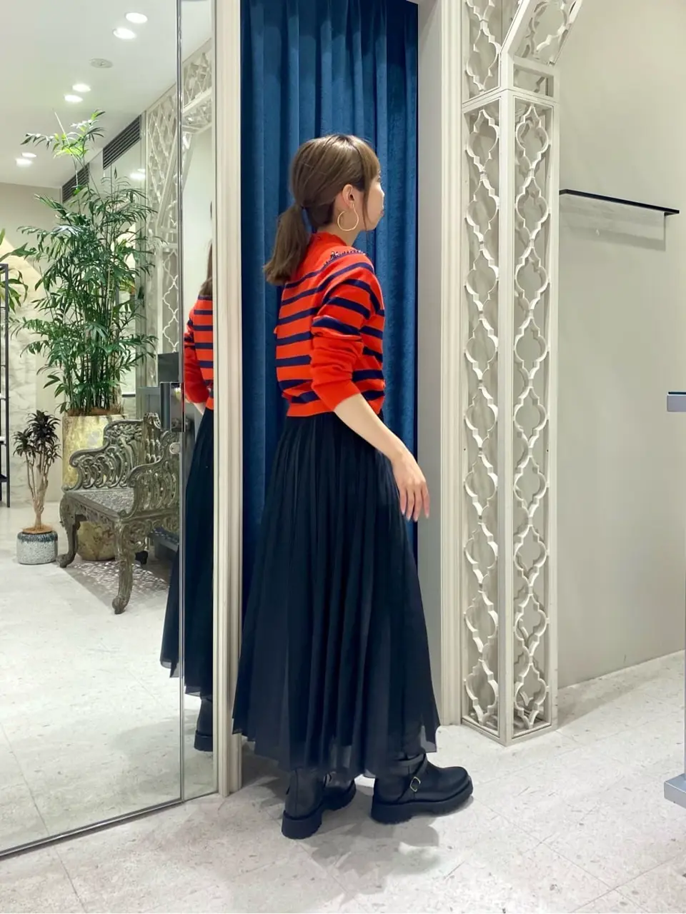 GRACE CONTINENTAL Abe コーディネート画像