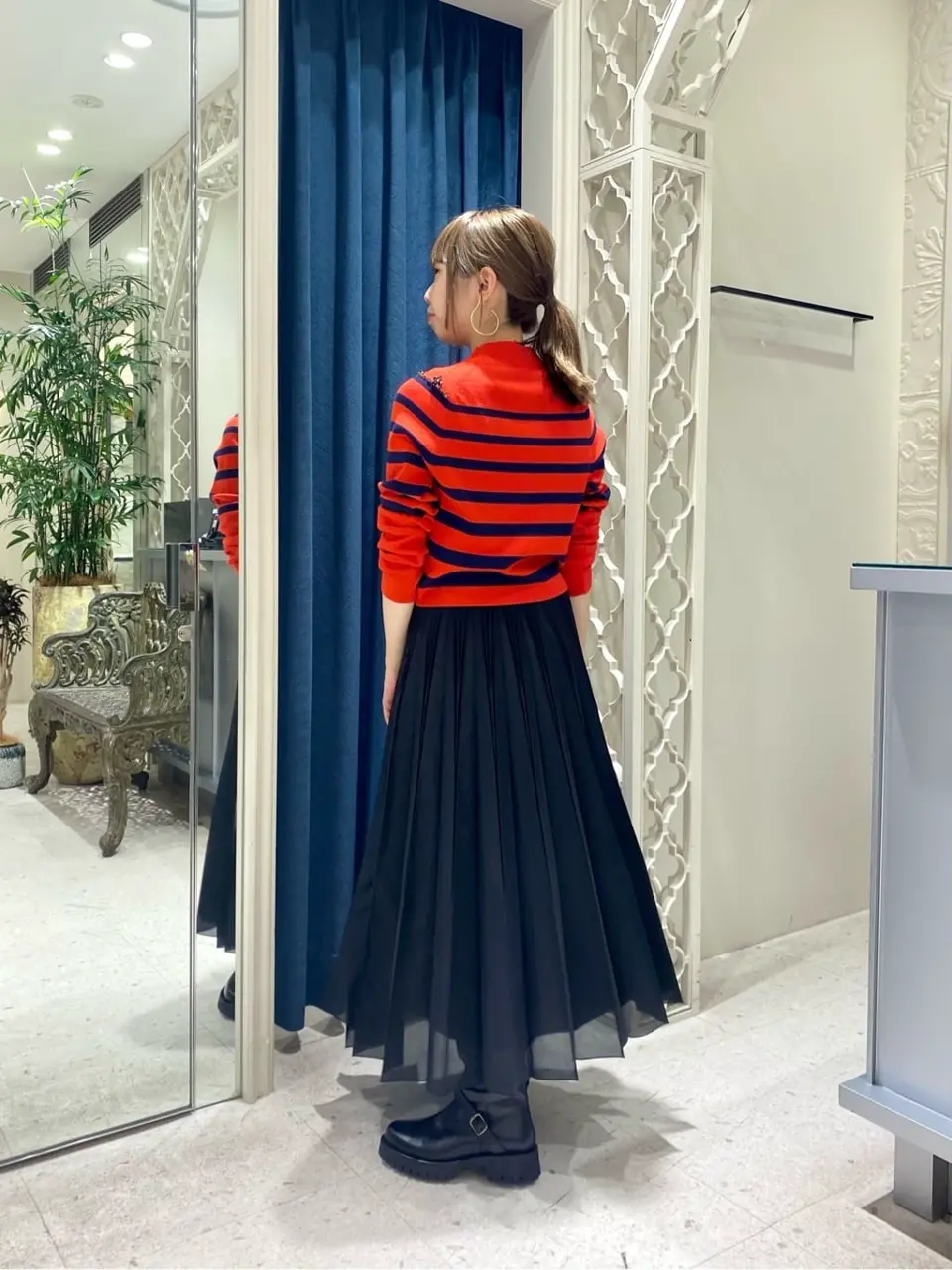 GRACE CONTINENTAL Abe コーディネート画像