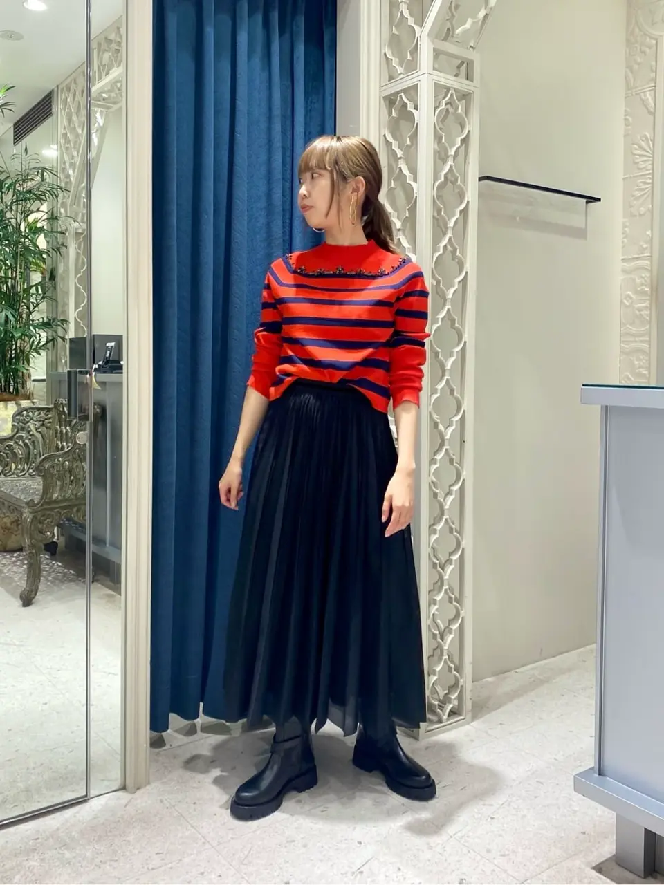 GRACE CONTINENTAL Abe コーディネート画像