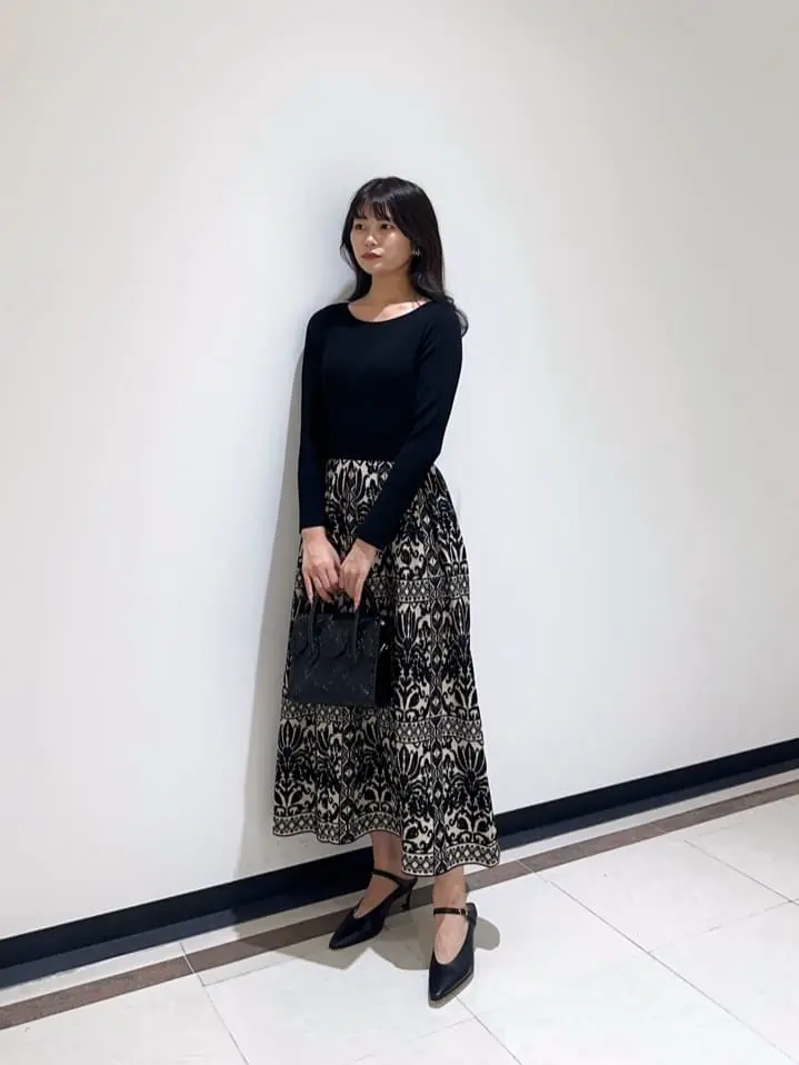 GRACE CONTINENTAL MORITA AI コーディネート画像