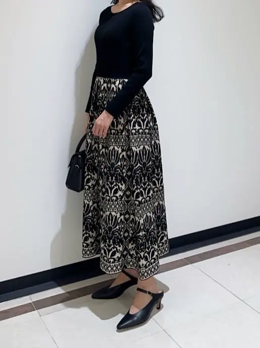 GRACE CONTINENTAL MORITA AI コーディネート画像