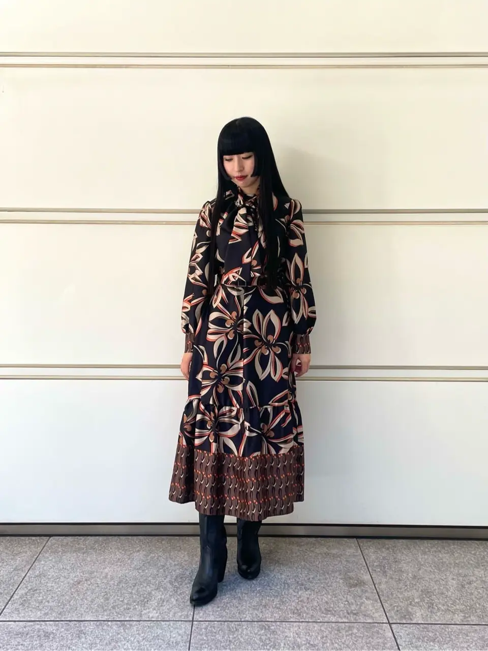 GRACE CONTINENTAL 清水　杏梨 コーディネート画像