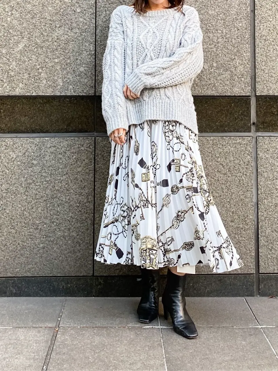 GRACE CONTINENTAL 古川温子 コーディネート画像