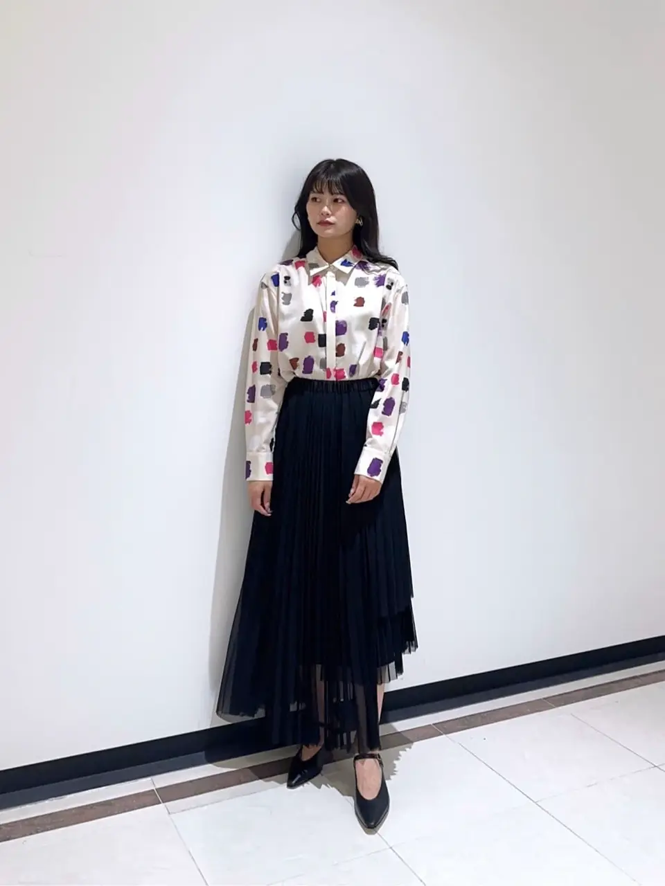 GRACE CONTINENTAL MORITA AI コーディネート画像