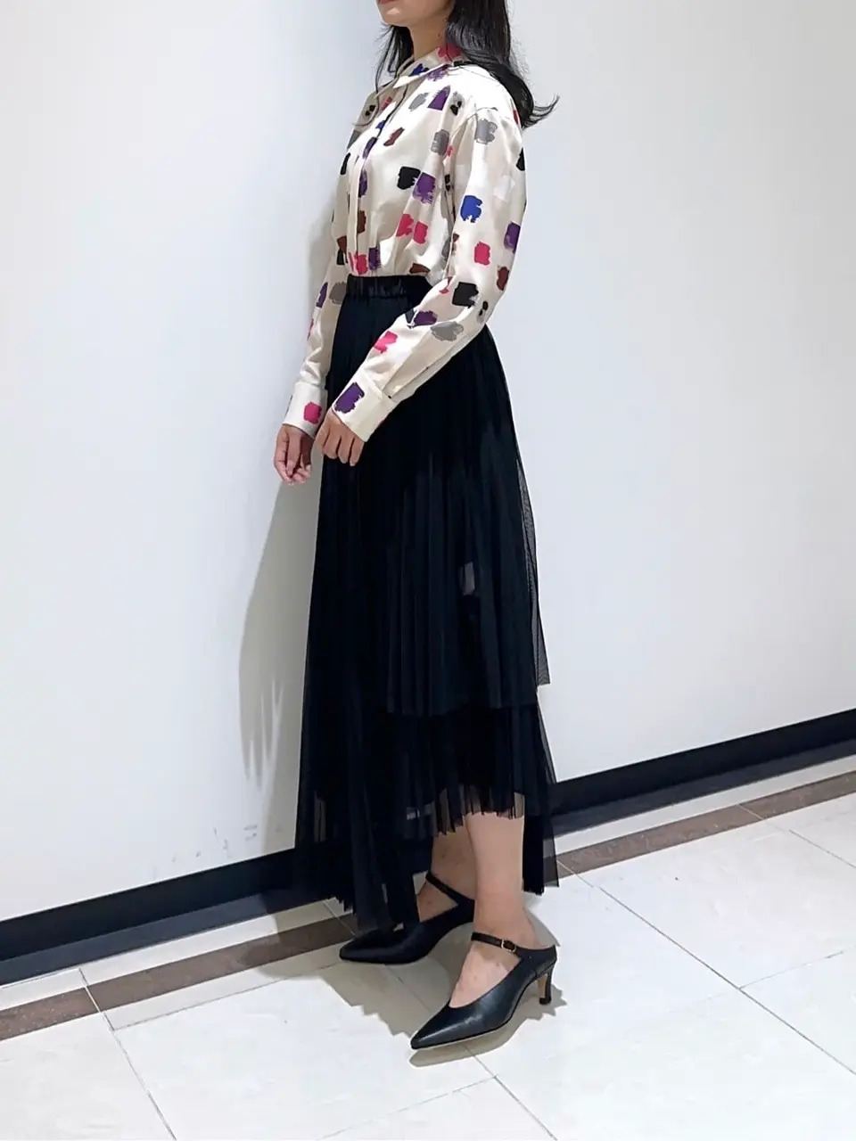 GRACE CONTINENTAL MORITA AI コーディネート画像