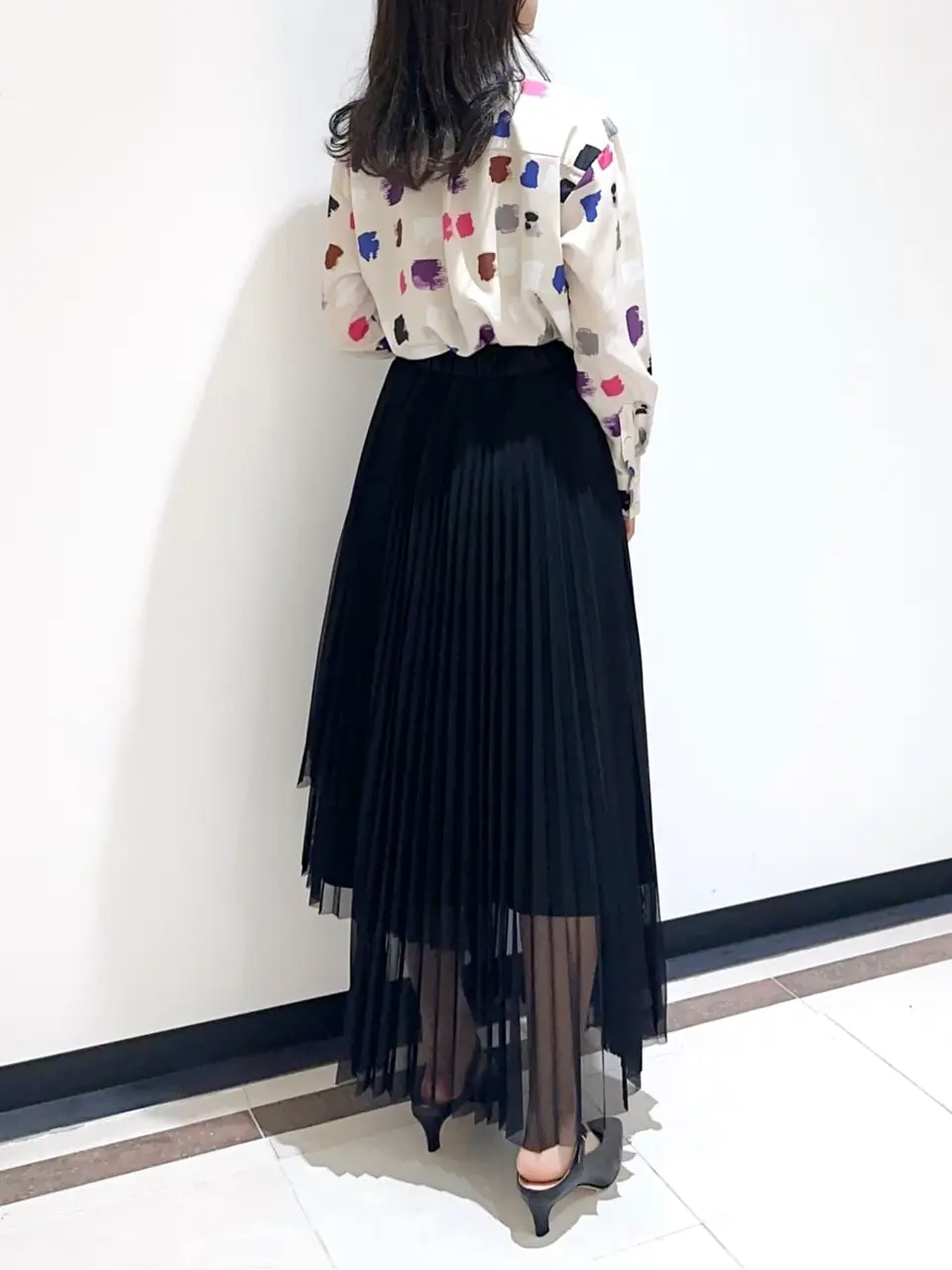 GRACE CONTINENTAL MORITA AI コーディネート画像