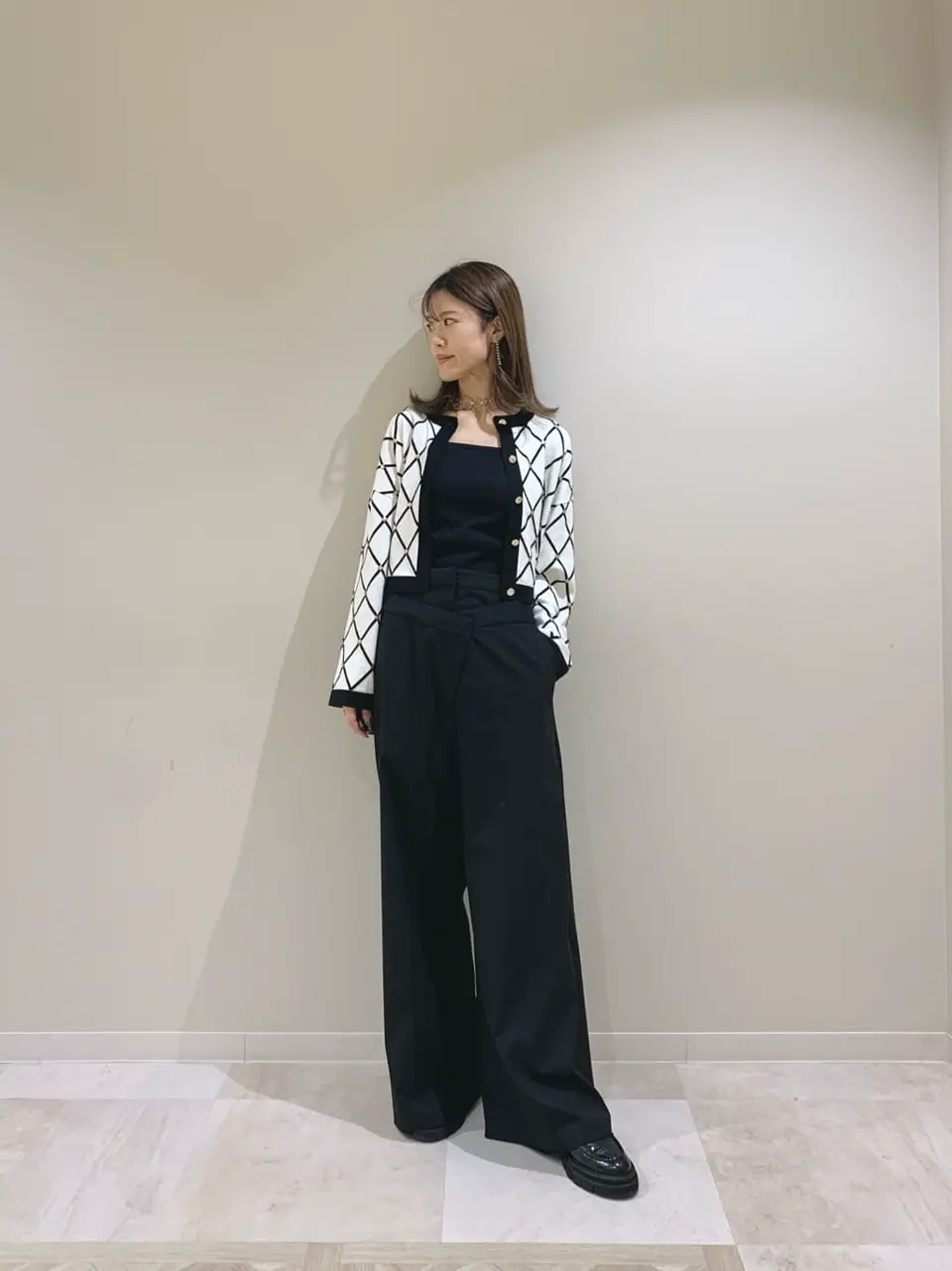 GRACE CONTINENTAL A.Kameyama コーディネート画像