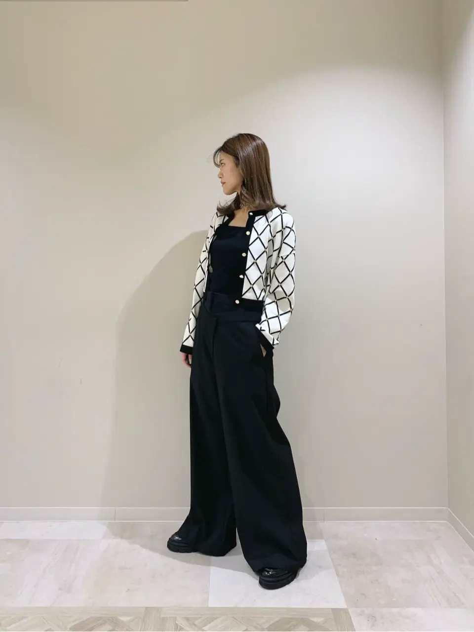 GRACE CONTINENTAL A.Kameyama コーディネート画像