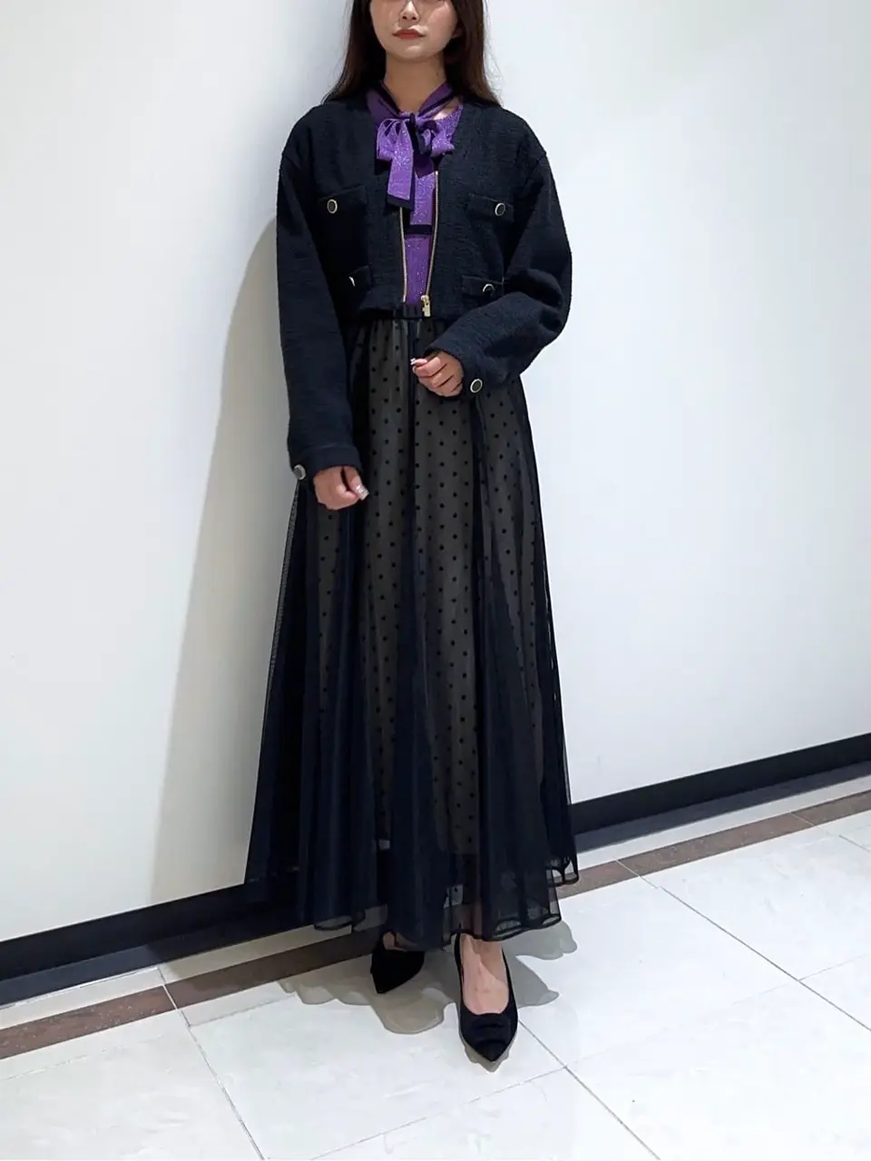 GRACE CONTINENTAL MORITA AI コーディネート画像