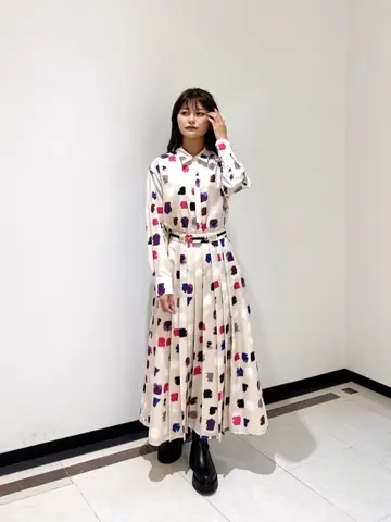 GRACE CONTINENTAL MORITA AI コーディネート画像