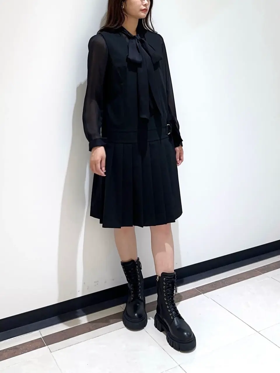 GRACE CONTINENTAL MORITA AI コーディネート画像