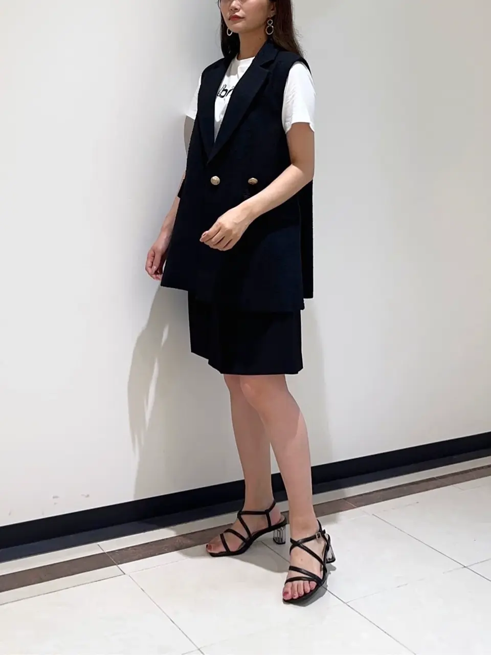 GRACE CONTINENTAL MORITA AI コーディネート画像