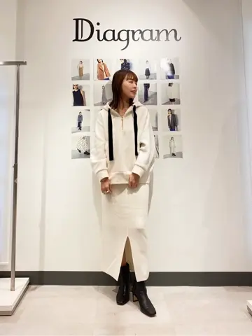 GRACE CONTINENTAL 古川温子 コーディネート画像